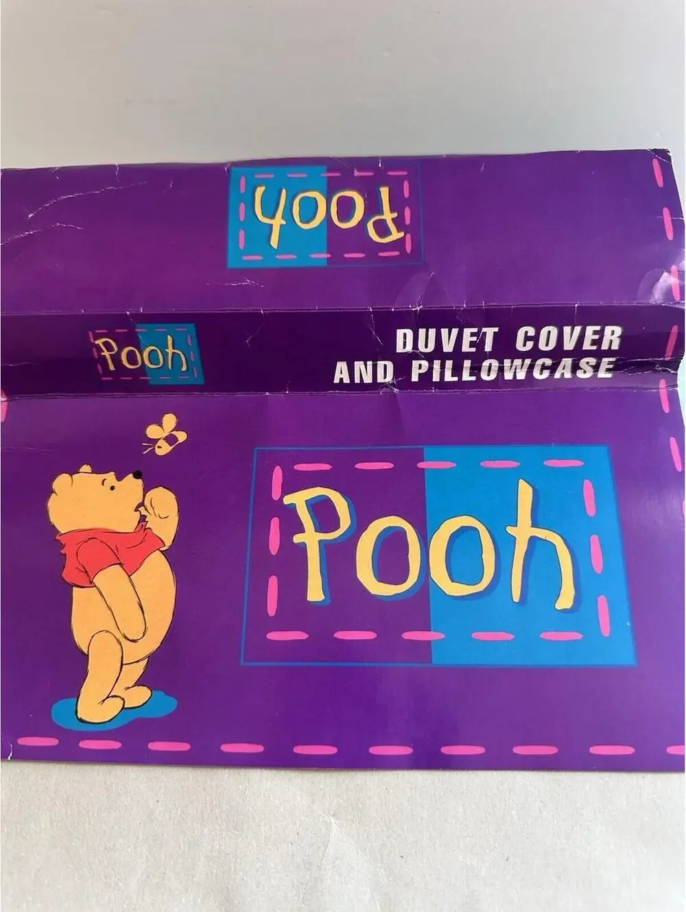 New Vintage - WINNIE The POOH DUVET COVER SET - Size Twin